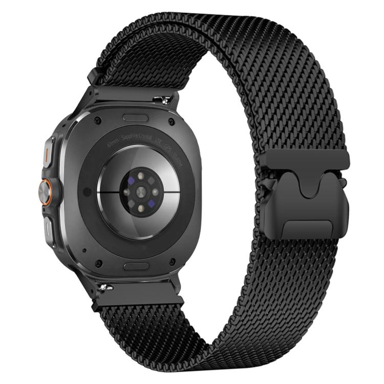 Cinturino per orologio in acciaio inossidabile con fibbia milanese a paracadute xDfind, For Samsung Galaxy Watch Ultra / Ultra 2025, For Samsung Galaxy Watch8 / Wacth8 Classic 22mm