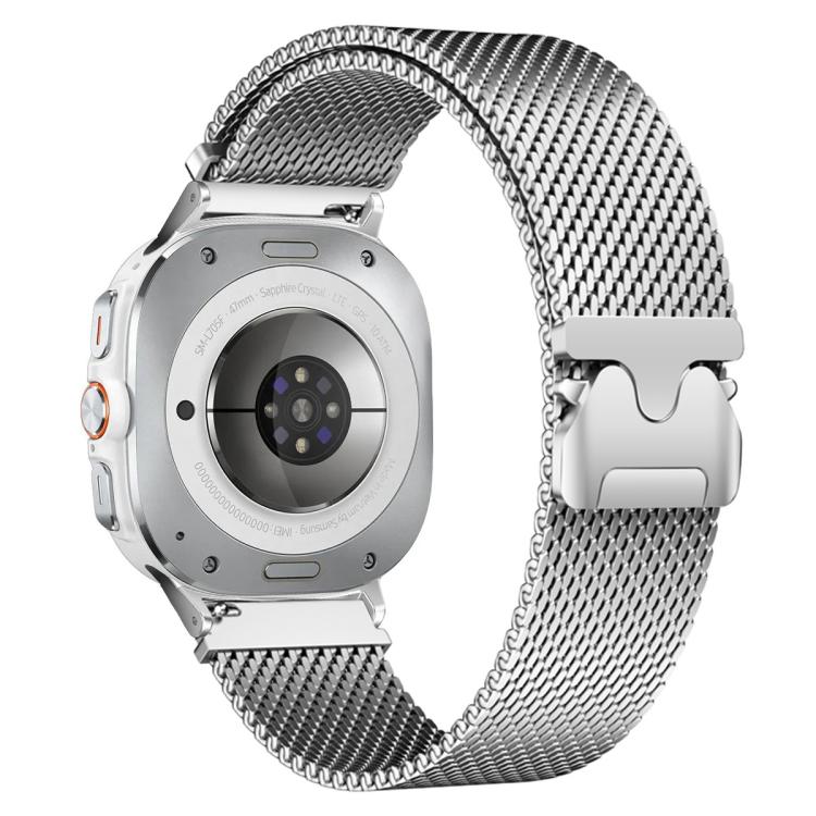 Cinturino per orologio in acciaio inossidabile con fibbia milanese a paracadute xDfind, For Samsung Galaxy Watch Ultra / Ultra 2025, For Samsung Galaxy Watch8 / Wacth8 Classic 22mm