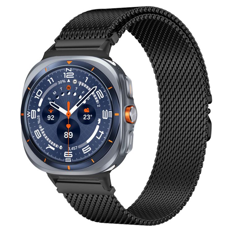 Cinturino per orologio in acciaio inossidabile con fibbia milanese a paracadute xDfind, For Samsung Galaxy Watch Ultra / Ultra 2025, For Samsung Galaxy Watch8 / Wacth8 Classic 22mm