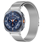 Cinturino per orologio in acciaio inossidabile con fibbia milanese a paracadute xDfind, For Samsung Galaxy Watch Ultra / Ultra 2025, For Samsung Galaxy Watch8 / Wacth8 Classic 22mm