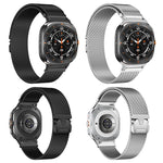 Cinturino per orologio in acciaio inossidabile con fibbia milanese a paracadute xDfind, For Samsung Galaxy Watch Ultra / Ultra 2025, For Samsung Galaxy Watch8 / Wacth8 Classic 22mm