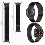 Cinturino per orologio in acciaio inossidabile con fibbia milanese a paracadute xDfind, For Samsung Galaxy Watch Ultra / Ultra 2025, For Samsung Galaxy Watch8 / Wacth8 Classic 22mm
