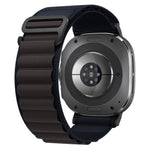 Cinturino per orologio xDfind in nylon nero con fibbia ad anello, For Samsung Galaxy Watch Ultra 47mm / Ultra 2025, For Samsung Galaxy Watch8 / 8 Classic