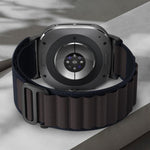 Cinturino per orologio xDfind in nylon nero con fibbia ad anello, For Samsung Galaxy Watch Ultra 47mm / Ultra 2025, For Samsung Galaxy Watch8 / 8 Classic