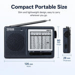 Radio portatile Tecsun R-9012 banda completa FM AM SW