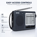 Radio portatile Tecsun R-9012 banda completa FM AM SW