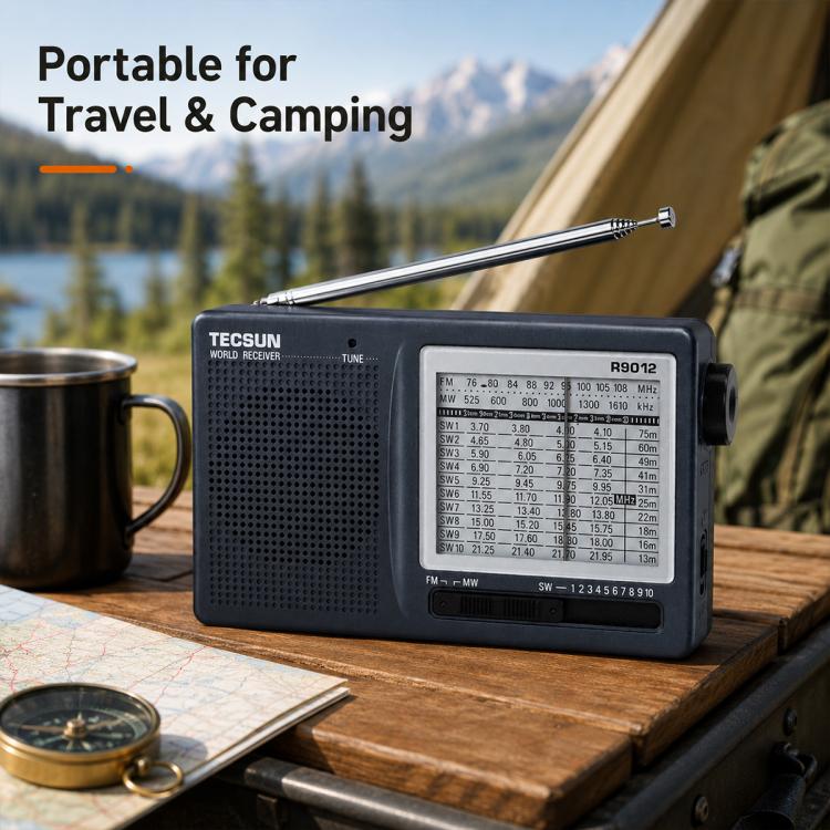Radio portatile Tecsun R-9012 banda completa FM AM SW