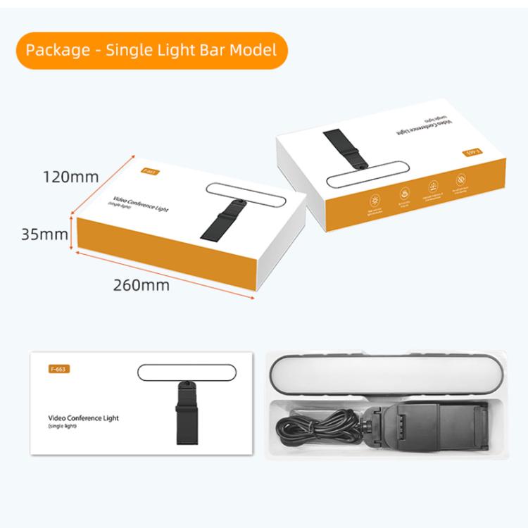Luce LED F-663 per Monitor e Videoconferenze