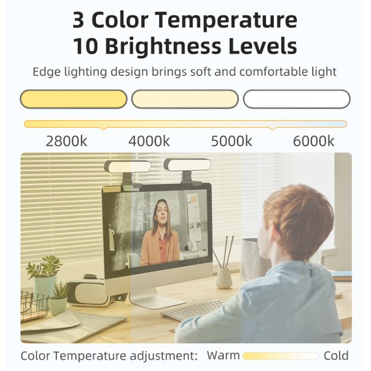 Luce LED F-663 per Monitor e Videoconferenze