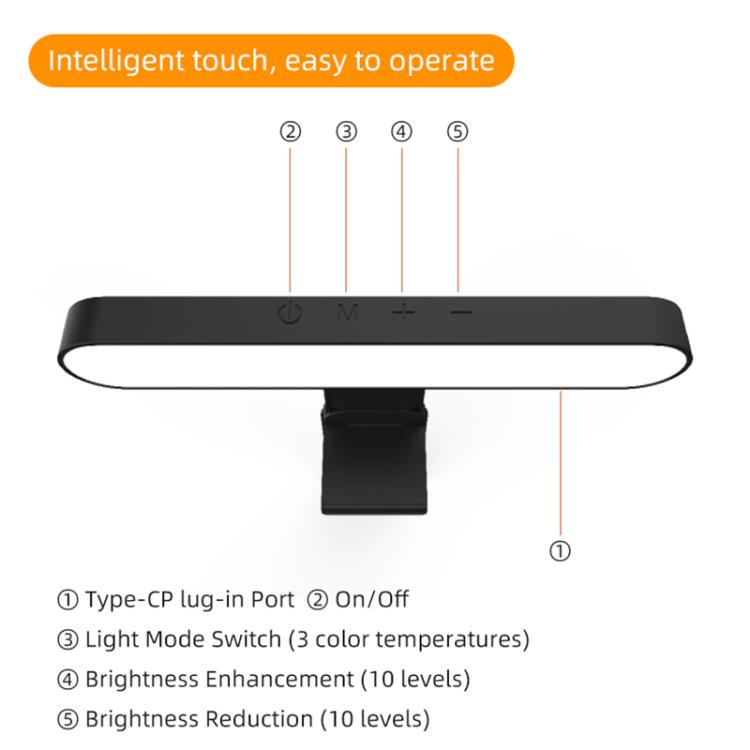 Luce LED F-663 per Monitor e Videoconferenze