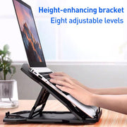 NUOXI N2 8-level Adjustable Laptop Holder, without Turntable, without Turntable