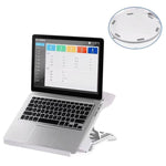 NUOXI N2 8-level Adjustable Laptop Holder, with Turntable, with Turntable