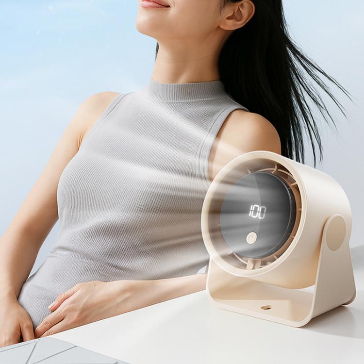 Ventilatore elettrico da tavolo FS-22 con display digitale