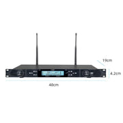 Sistema microfono wireless U-620 1 a 2 canali
