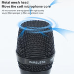 Microfono wireless karaoke AI-101 con 7 bande EQ