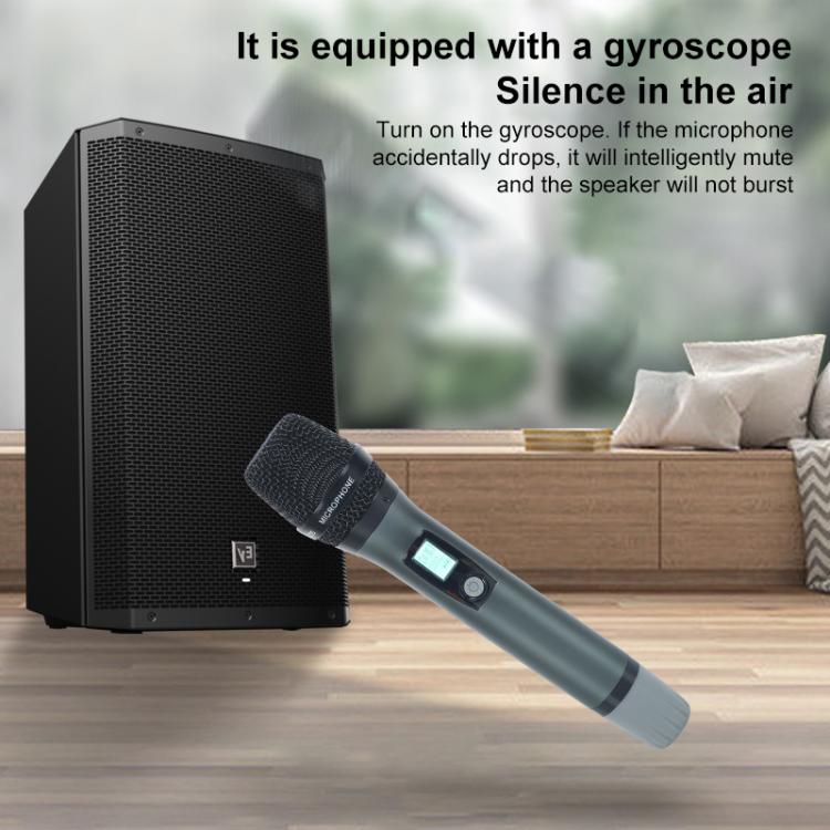Microfono wireless karaoke AI-101 con 7 bande EQ