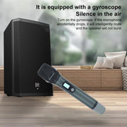 Microfono wireless karaoke AI-101 con 7 bande EQ