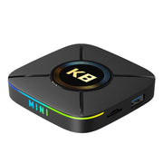 HK1 K8MINI Smart TV Box Android 14 4K UHD con telecomando, processore Quad-Core RK3518, 2GB+16GB, 2GB+32GB