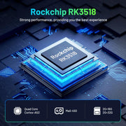 HK1 K8MINI Smart TV Box Android 14 4K UHD con telecomando, processore Quad-Core RK3518, 2GB+16GB, 2GB+32GB