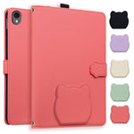 Custodia per tablet intelligente in similpelle effetto pelle di gatto e litchi, For Samsung Galaxy Tab S10 Lite / S10 FE, For Samsung Galaxy Tab S11, For Samsung Galaxy Tab S10+ / S9+, For Samsung Galaxy Tab S10 / S9 / S9 FE