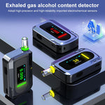 D2000 Tester portatile di precisione per il contenuto di alcol con schermo HD IPS, a soffiaggio., D2000