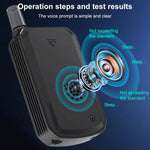 D2000 Tester portatile di precisione per il contenuto di alcol con schermo HD IPS, a soffiaggio., D2000