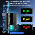 D2000 Tester portatile di precisione per il contenuto di alcol con schermo HD IPS, a soffiaggio., D2000