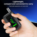 D2000 Tester portatile di precisione per il contenuto di alcol con schermo HD IPS, a soffiaggio., D2000