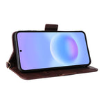 Custodia per telefono a tracolla in pelle di vacchetta con scomparti multipli per carte., For Galaxy A57 5G, For Samsung Galaxy A25e / A25 5G SC-53F, For Samsung Galaxy S25 FE 5G, For Samsung Galaxy A07 4G