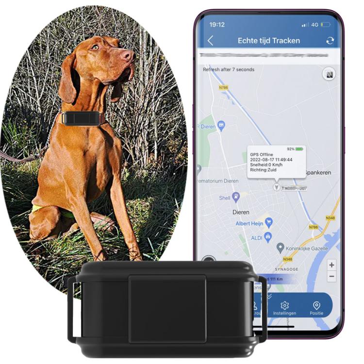 TK919 Collare per cani 4G impermeabile IP67 con localizzatore GPS