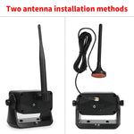 Telecamera posteriore per auto magnetica a energia solare, wireless 2.4G WiFi con telecomando., Car Rear View Reversing Camera