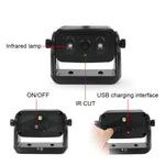 Telecamera posteriore per auto magnetica a energia solare, wireless 2.4G WiFi con telecomando., Car Rear View Reversing Camera
