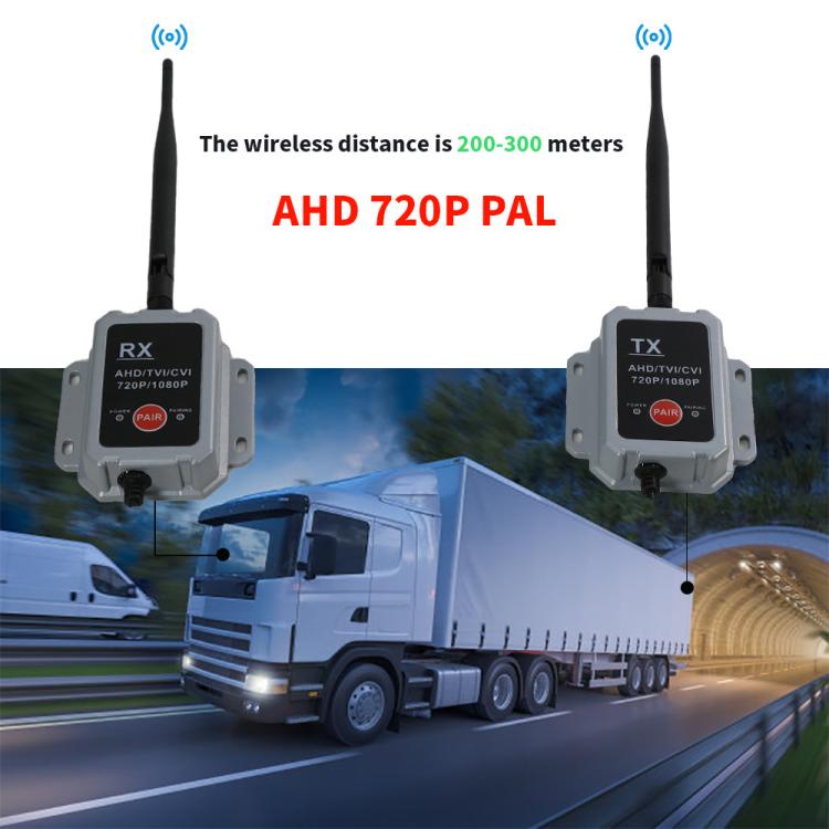 Trasmettitore e ricevitore wireless 2.4G per telecamera, dispositivo wireless per camion e autobus, Wireless Transmitter Receiver Camera Device