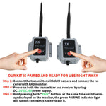Trasmettitore e ricevitore wireless 2.4G per telecamera, dispositivo wireless per camion e autobus, Wireless Transmitter Receiver Camera Device