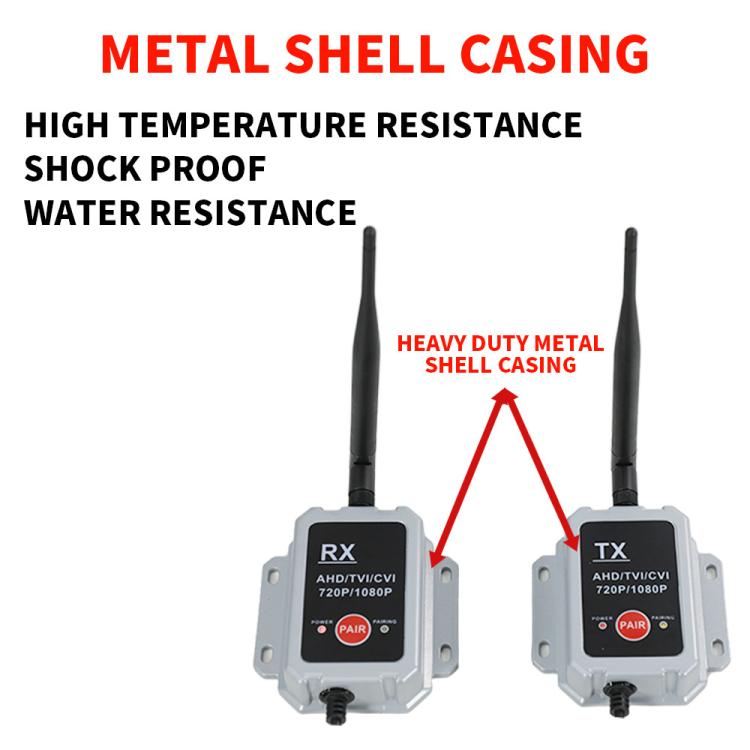 Trasmettitore e ricevitore wireless 2.4G per telecamera, dispositivo wireless per camion e autobus, Wireless Transmitter Receiver Camera Device