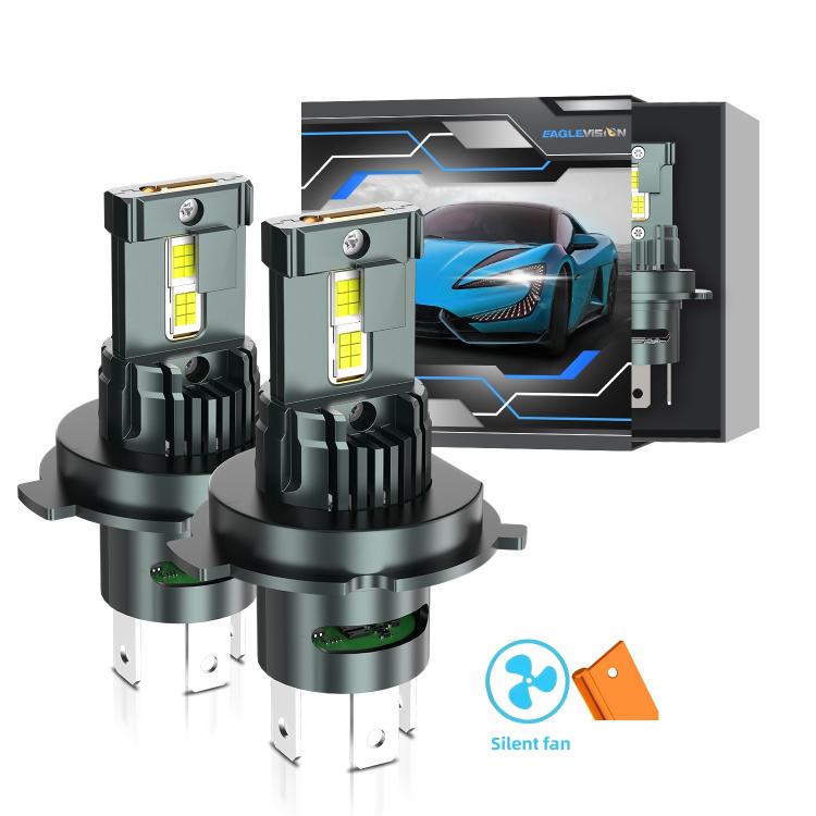 1 coppia di lampadine a LED per fari auto da 32W 3200LM 6500K con ventola, 9005, 9006, H1, H4, H7, H11