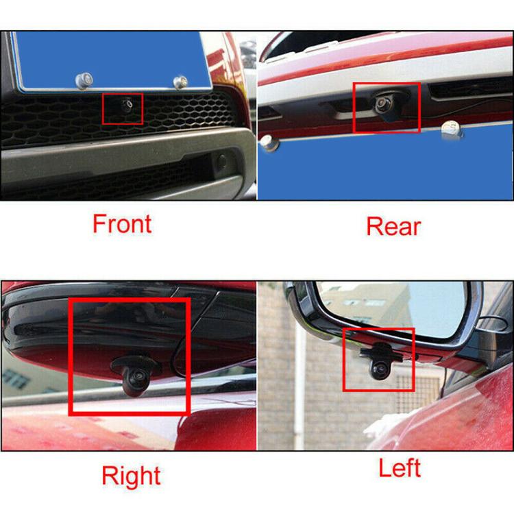 Telecamera AHD HD per la visione laterale esterna e l'individuazione del punto cieco, accessori per auto., Side View Blind Spot Camera