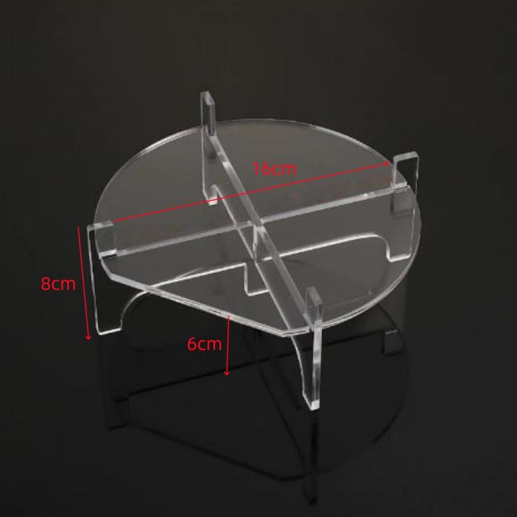 YX171 Dispenser per bevande in acrilico, porta bevande, supporto per torte, 19x19x8cm, 22x22x12cm
