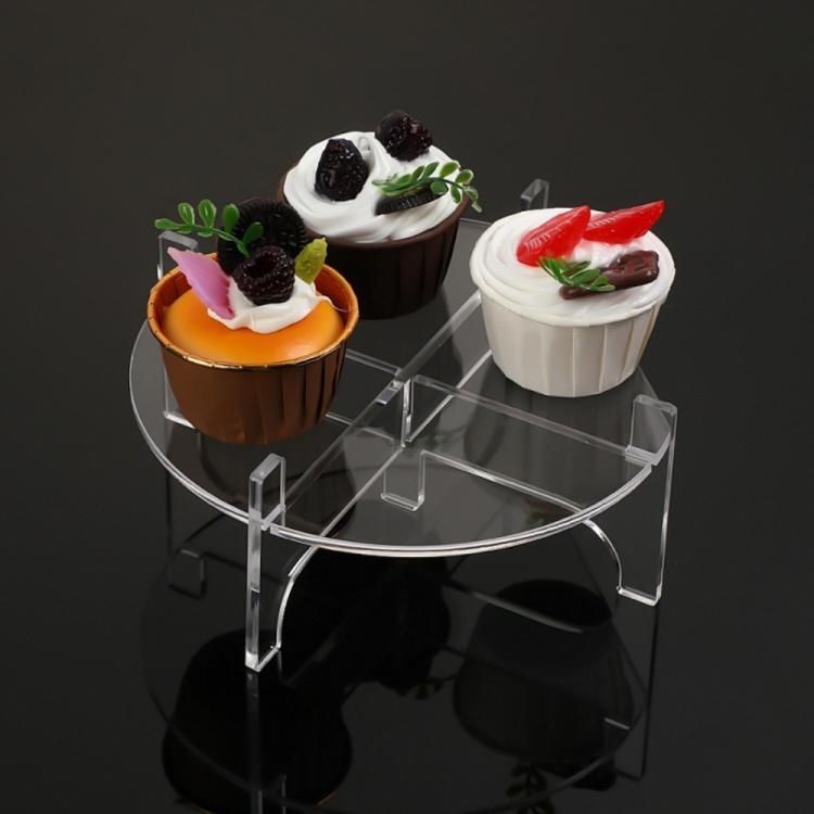 YX171 Dispenser per bevande in acrilico, porta bevande, supporto per torte, 19x19x8cm, 22x22x12cm