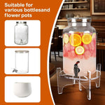 YX171 Dispenser per bevande in acrilico, porta bevande, supporto per torte, 19x19x8cm, 22x22x12cm