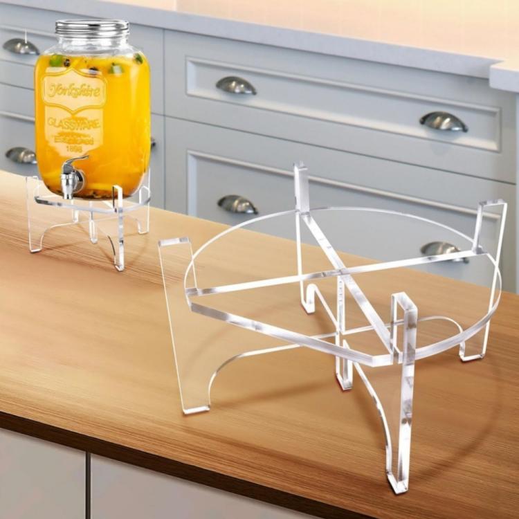 YX171 Dispenser per bevande in acrilico, porta bevande, supporto per torte, 19x19x8cm, 22x22x12cm
