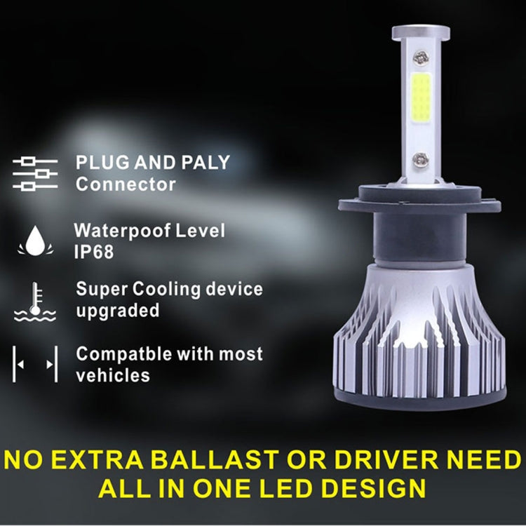 2 PCS DC 9-32V 26W 6500K 8000LM IP68 Car LED Lampade per fari / Fendinebbia, X15 5202, X15 9004, X15 9005, X15 9006, X15 9007, X15 9012, X15 H4, X15 H7, X15 H8 / H9 / H11, X15 H13