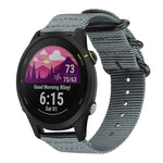 Cinturino per orologio in nylon e tela con fibbia ad anello xDfind, 18mm, 22mm, 20mm, 24mm