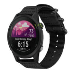 Cinturino per orologio in nylon e tela con fibbia ad anello xDfind, 18mm, 22mm, 20mm, 24mm