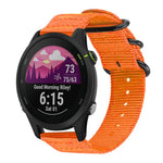 Cinturino per orologio in nylon e tela con fibbia ad anello xDfind, 18mm, 22mm, 20mm, 24mm