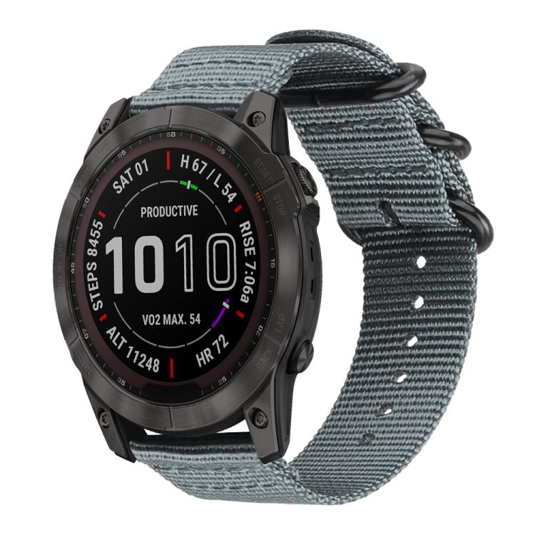 Cinturino per orologio in nylon e tela con fibbia ad anello xDfind, 18mm, 22mm, 20mm, 24mm