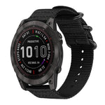 Cinturino per orologio in nylon e tela con fibbia ad anello xDfind, 18mm, 22mm, 20mm, 24mm