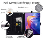 Custodia per tablet in pelle effetto pelle di gatto con motivo litchi, For Galaxy Tab S12+, For Galaxy Tab S12 Utra /S11 Ultra /S10 Ultra, For Galaxy Tab A11+ / A9+, For Galaxy Tab A11 / A9
