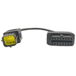 Cavo convertitore OBD2 per moto da 6 pin a 16 pin, cavo diagnostico, For Husqvarna
