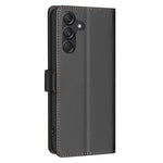 Custodia per telefono in pelle con texture litchi e protezione RFID antifurto., For Samsung Galaxy S25 FE 5G